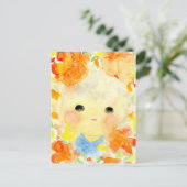 ぽわって気持ち FEESTDAGENKAART (Staand voorkant)