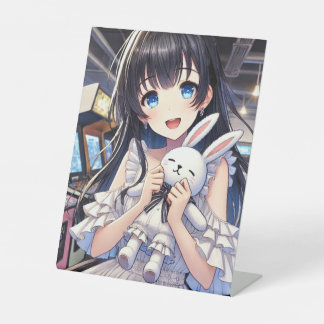 みはるん RECLAMEBORD MET VOETSTUK