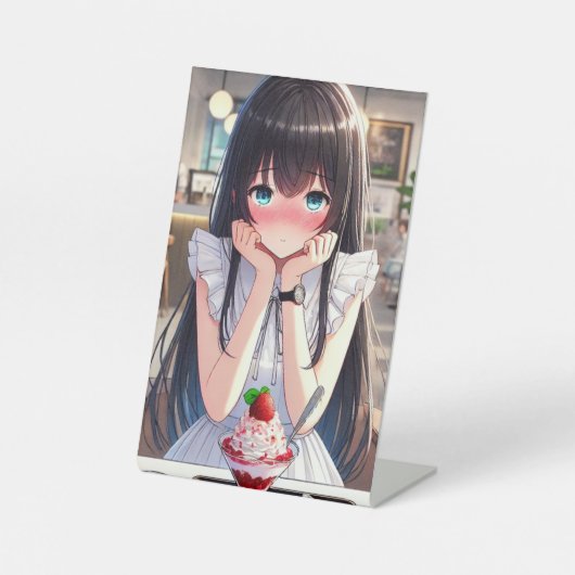 みはるん RECLAMEBORD MET VOETSTUK (Voorkant)