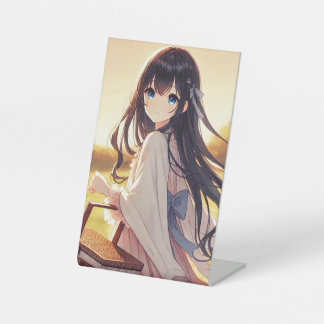 みはるん RECLAMEBORD MET VOETSTUK