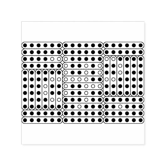 【 み° 】BK-MDB ZELFINKTENDE STEMPEL (Design)