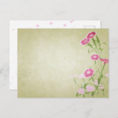 やさしさを届ける＊撫子のポストカード BRIEFKAART (Voorkant / Achterkant)