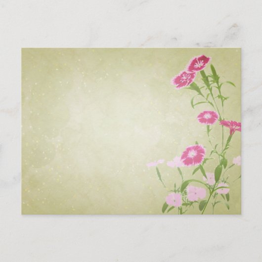 やさしさを届ける＊撫子のポストカード BRIEFKAART (Voorkant)