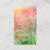 やわらかな色合いがイメージの VISITEKAARTJE (Voorkant)