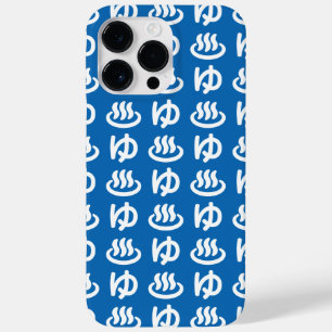 ♨ゆ warm water - Yu   Japanse taal Case-Mate iPhone 14 Pro Max Hoesje