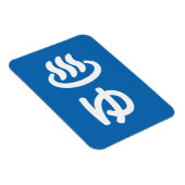 ♨ゆ warm water - Yu | Japanse taal Magneet (Rechterzijde)