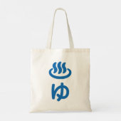 ♨ゆ warm water - Yu | Japanse taal Tote Bag (Achterkant)