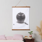 りんごとあおむし HANGEND WANDKLEED (Slaapkamer)