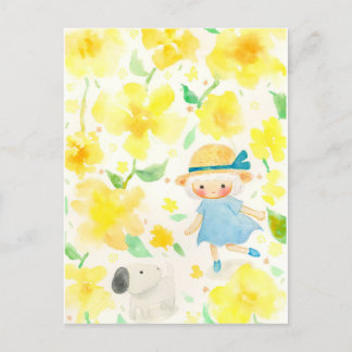 わんわんとお散歩 FEESTDAGENKAART