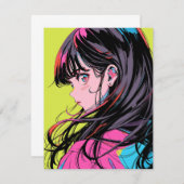 【アイコン画像】ダウンロードできるアイコンJK03｜寿司娘 GenerativeAI Kaart (Voorkant / Achterkant)