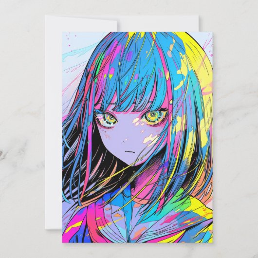 【アイコン画像】ダウンロードOK！カラフルJK｜寿司娘 GenerativeAI Kaart (Voorkant)