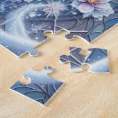 アイシクル・バタフライ：雪と氷の華 LEGPUZZEL (Zijkant)