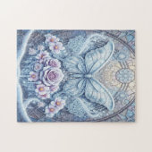 アイシクル・バタフライ：雪と氷の華 LEGPUZZEL (Horizontaal)