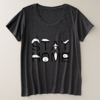 アザラシと一緒に家にいよう(STAY HOME WITH SEAL) GROTE MAAT T-SHIRT