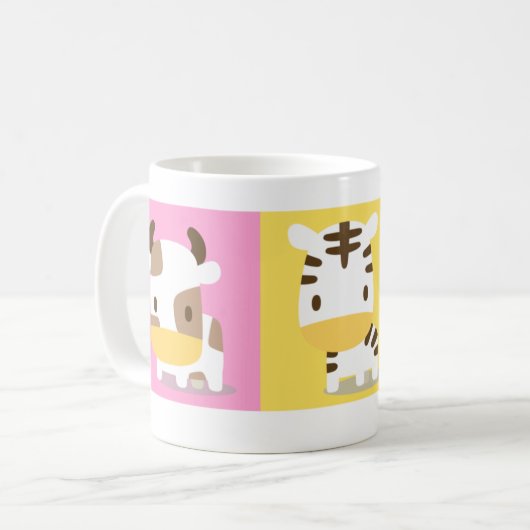 アニマルズ03マグカップ KOFFIEMOK (Voorkant links)