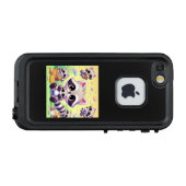 アライグマくんのきみにトクベツな瞬き LifeProof iPhone HOESJE (Achterkant (horizontaal))