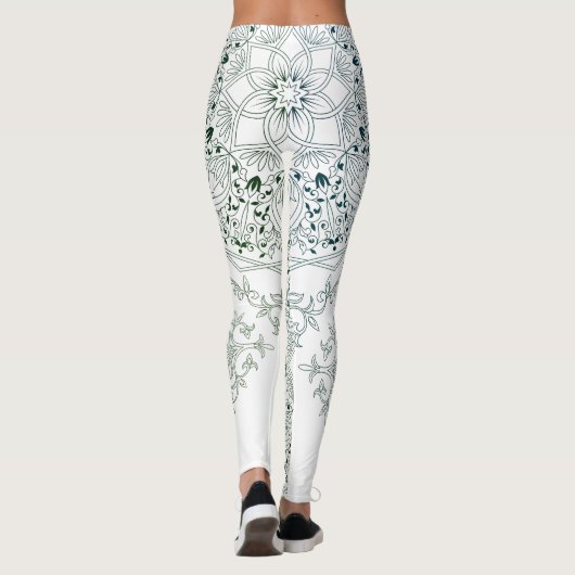 アラベスク文様01 LEGGINGS (Achterkant)