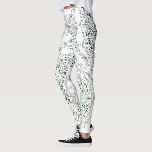 アラベスク文様01 LEGGINGS (Links)