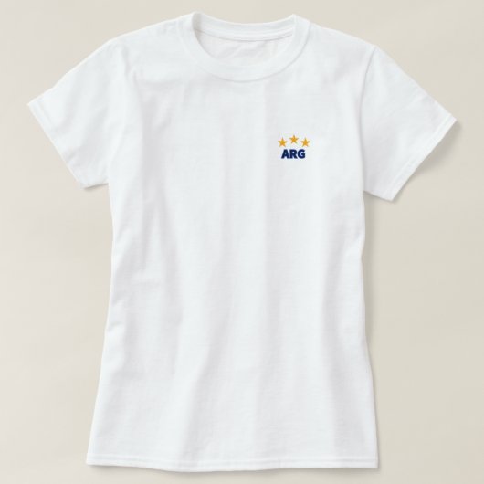 アルゼンチンの  T-SHIRT (Design voorkant)