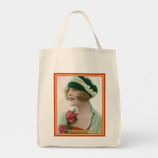 アンティークな女性 0100 TOTE BAG