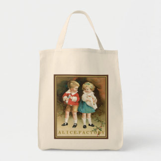 アンティークな子供達 0100 TOTE BAG