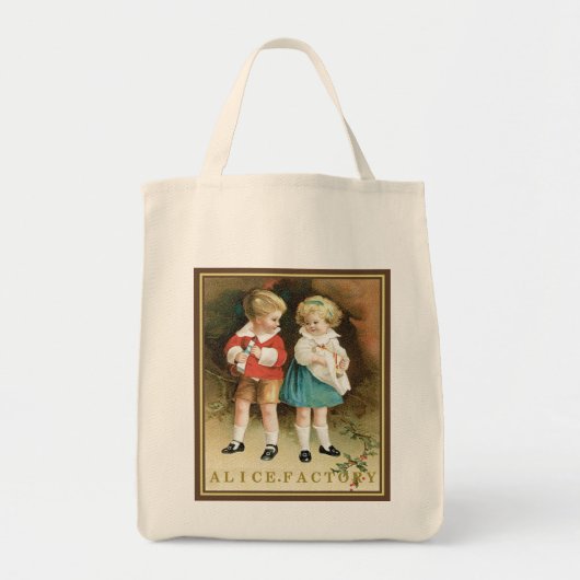 アンティークな子供達 0100 TOTE BAG (Voorkant)