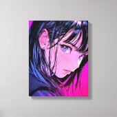 アートパネル Art Panel｜ドアップ close-up｜寿司娘 GenerativeAI Canvas Afdruk (Voorkant)