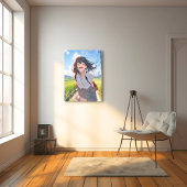 アートパネル Art Panel｜帰宅JK 寿司娘 GenerativeAI Canvas Afdruk