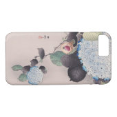 ア ジ 雀, 小サイSparrow op Hydrangea Kohara Kohara Kohar Case-Mate iPhone Case (Achterkant (Horizontaal))