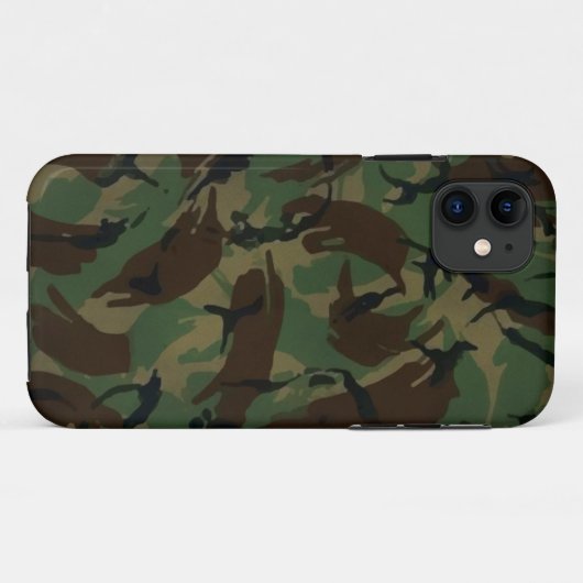 イギリス軍DPM迷彩 Case-Mate iPhone CASE (Achterkant (horizontaal))