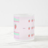 イチゴ柄がかわいい ピンク♡ MATGLAS KOFFIEMOK (Center)