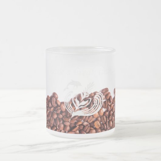 イルカ マグカップ ラテアート風 MATGLAS KOFFIEMOK (Center)