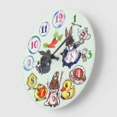 ウサギさんたちの壁時計 GROTE KLOK (Hoek)