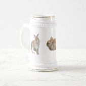 ウサギのマグカップ BIERPUL (Voorkant links)