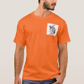 ウサギ、“ Alice's Adventures in Wonderland ” T-shirt (Voorkant)