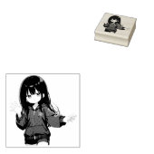 ウッドアートスタンプ RUBBERSTEMPEL (Gestempeld)