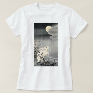 ウ サ 月, 小 原 Rabbit en Moon, Ohara Koson, Ukiyo-e T-shirt
