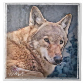 オオカミ タイル TEGELTJE (Voorkant)