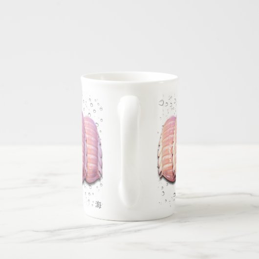 オオグソクムシ "Bathynomus doederleinii" Porselein Kop (Achterkant)