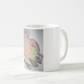 オ ム ロ トRood-bellied Parrot Koffiemok (Voorkant rechts)