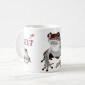 カエルのマグカップ KOFFIEMOK (Voorkant links)