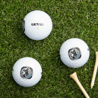 カスタムウィルソンUltra Distanceゴルフボール SAMURAI Golfballen