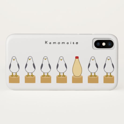 【カモメとマヨネーズ】 Seagulls and mayonnaise Case-Mate iPhone Case (Achterkant (horizontaal))