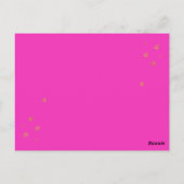 カラフルかわいいY2Kハッピーバースデー♡ BRIEFKAART (Achterkant)