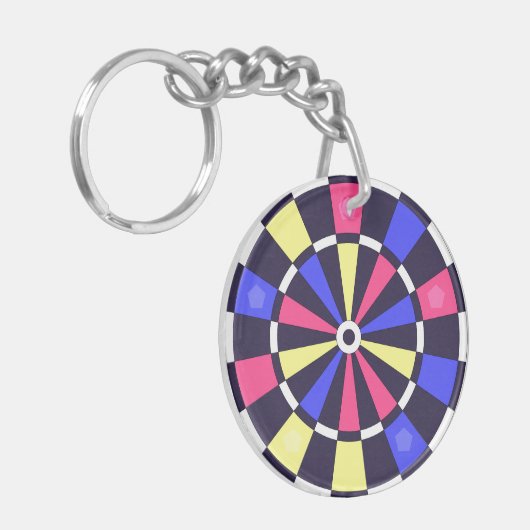 カラフルダーツボード SLEUTELHANGER (Voorkant Links)