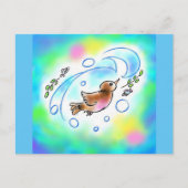 カワガラスちゃんポストカード ポストカード BRIEFKAART (Voorkant)