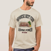 カンパチの刺身(ビンテージ風) T-SHIRT (Voorkant)