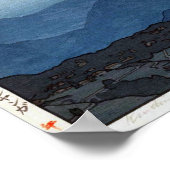 カ ン ン ジ , Kangchenjunga, Yoshida, Woodcut Poster (Hoek)