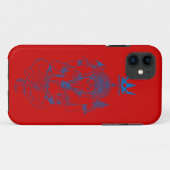ガネーシャ(青) Case-Mate iPhone CASE (Achterkant (horizontaal))