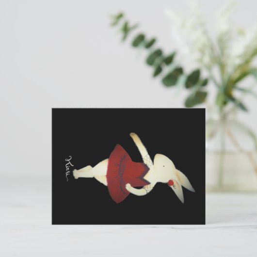 キ ト ポ ス ト  . BRIEFKAART (Staand voorkant)